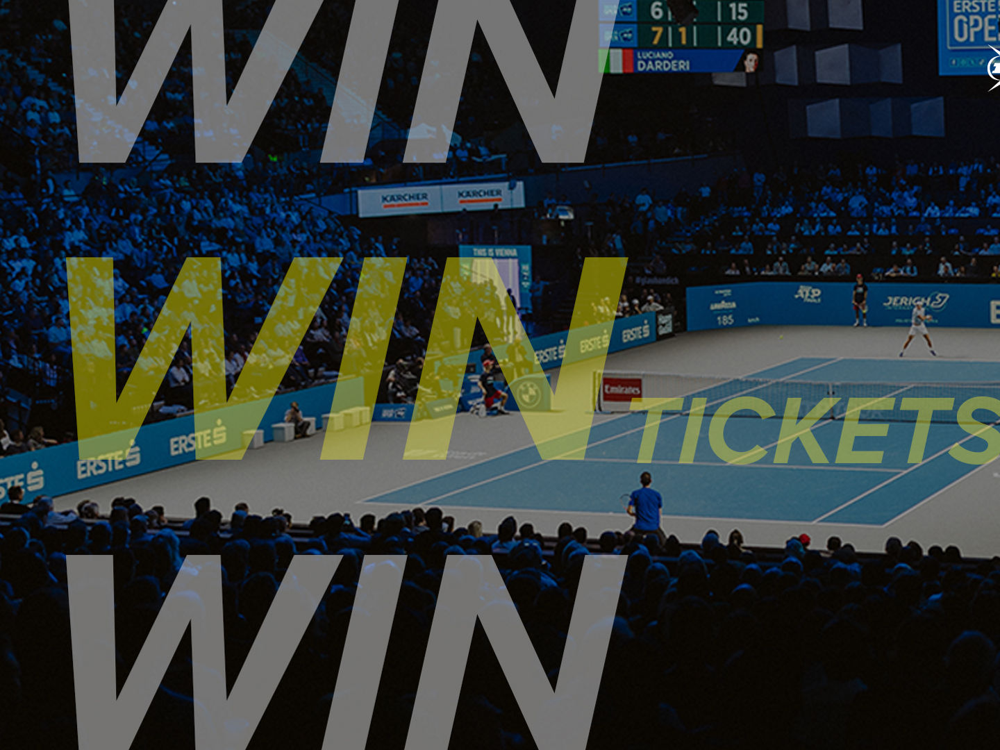 Gewinne mit unserem Partner Dunlop Tickets für die ATP 500 Erste Bank Open in Wien!