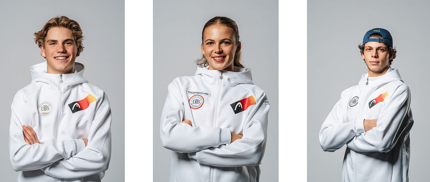 Oliver Majdandzic, Eva Bennemann und Patrick Moise haben es in den Bundeskader geschafft.