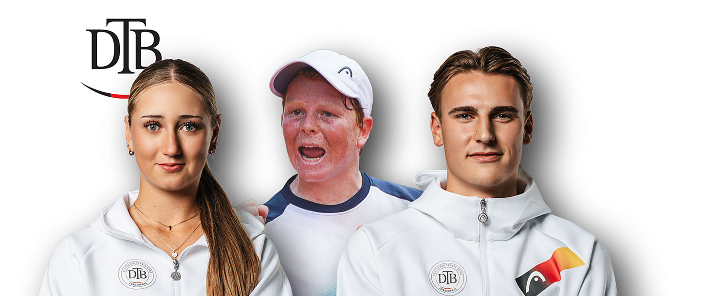 Tamina Kochta, Jamie Mackenzie und Tom Gentzsch sind 3 der insgesamt 11 im TVN aktiven Spieler:innen, die 2026 in den Kadern des DTB gefördert werden .