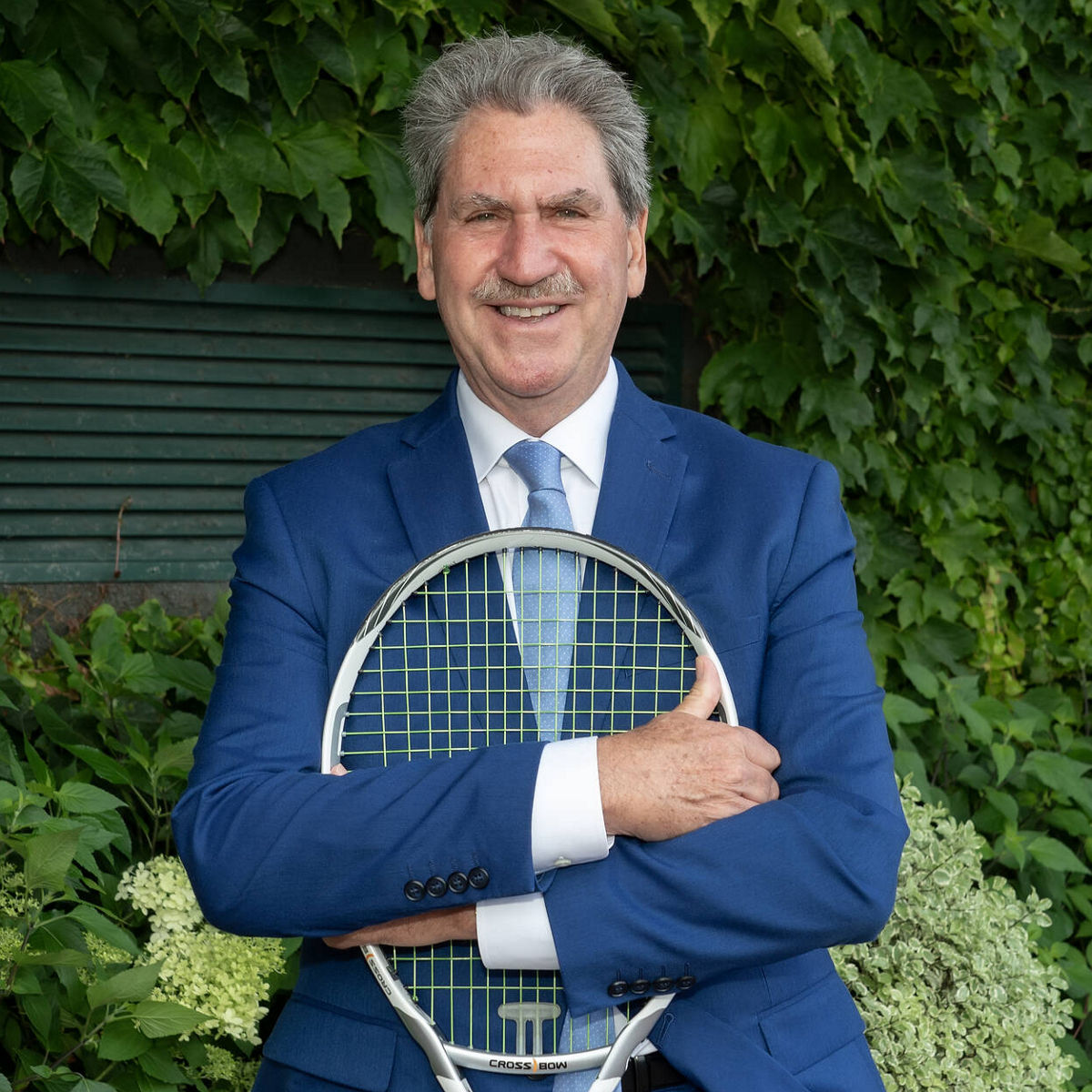 July 15, 2023; Wimbledon, London, Great BritainITF President, Dave Haggerty photographed in London.