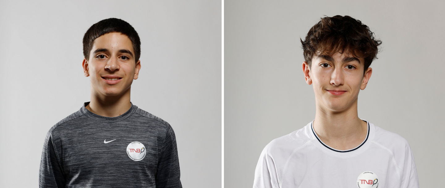 Luys Calin und Lucas Herrera Sanchez sind mit Deutschland  beim Tennis Europe Summer Cup dabei