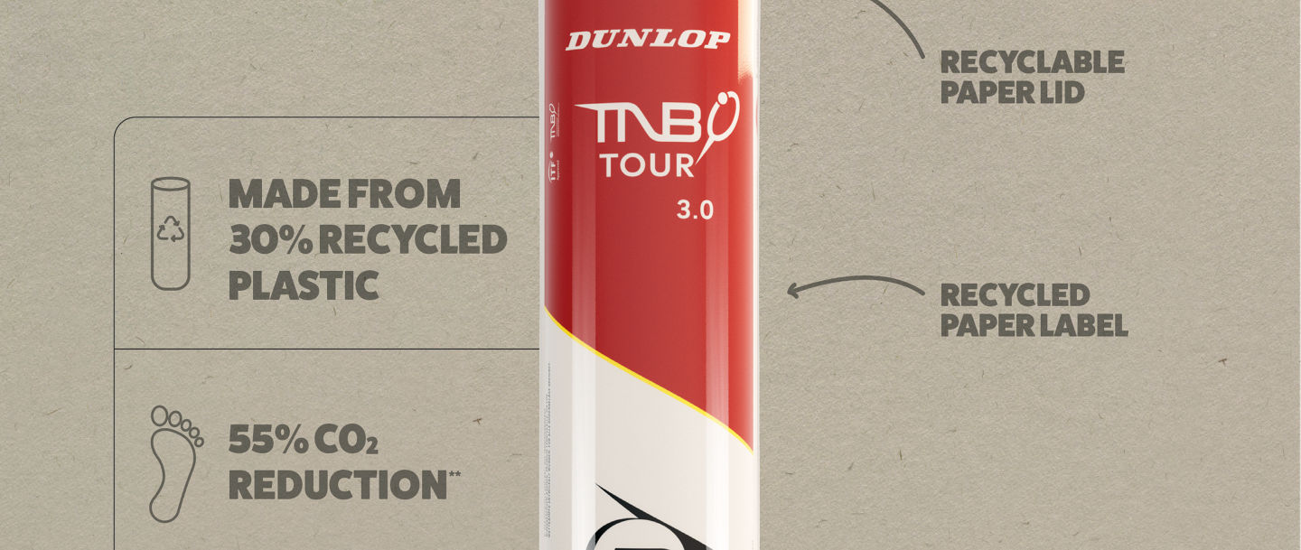 Dunlop Now More Sustainable Packaging