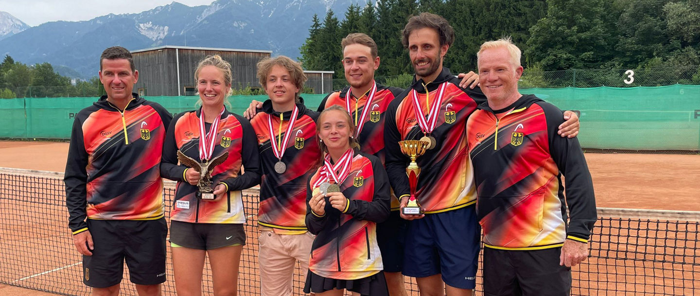 Deutsche Erfolge bei 15. Tennis-Europameisterschaften aller Klassen