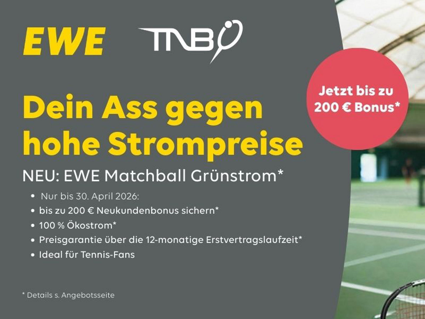 Nur bis 30. April 2026: - 1