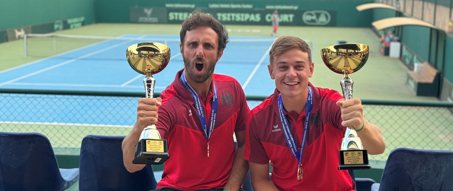 Urs Breitenberger und Cedric Kaufmann sind Doppelweltmeister