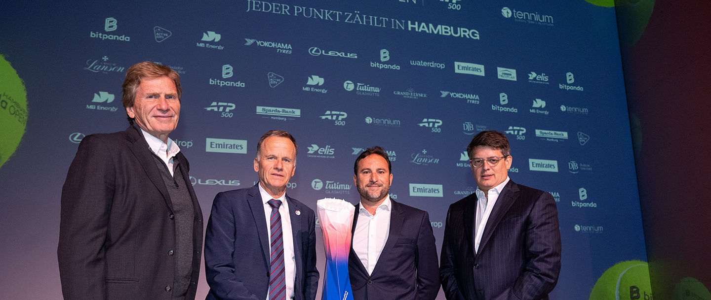 Pressekonferenz für die Vorstellung der Entry List der Hamburg Open 2026.