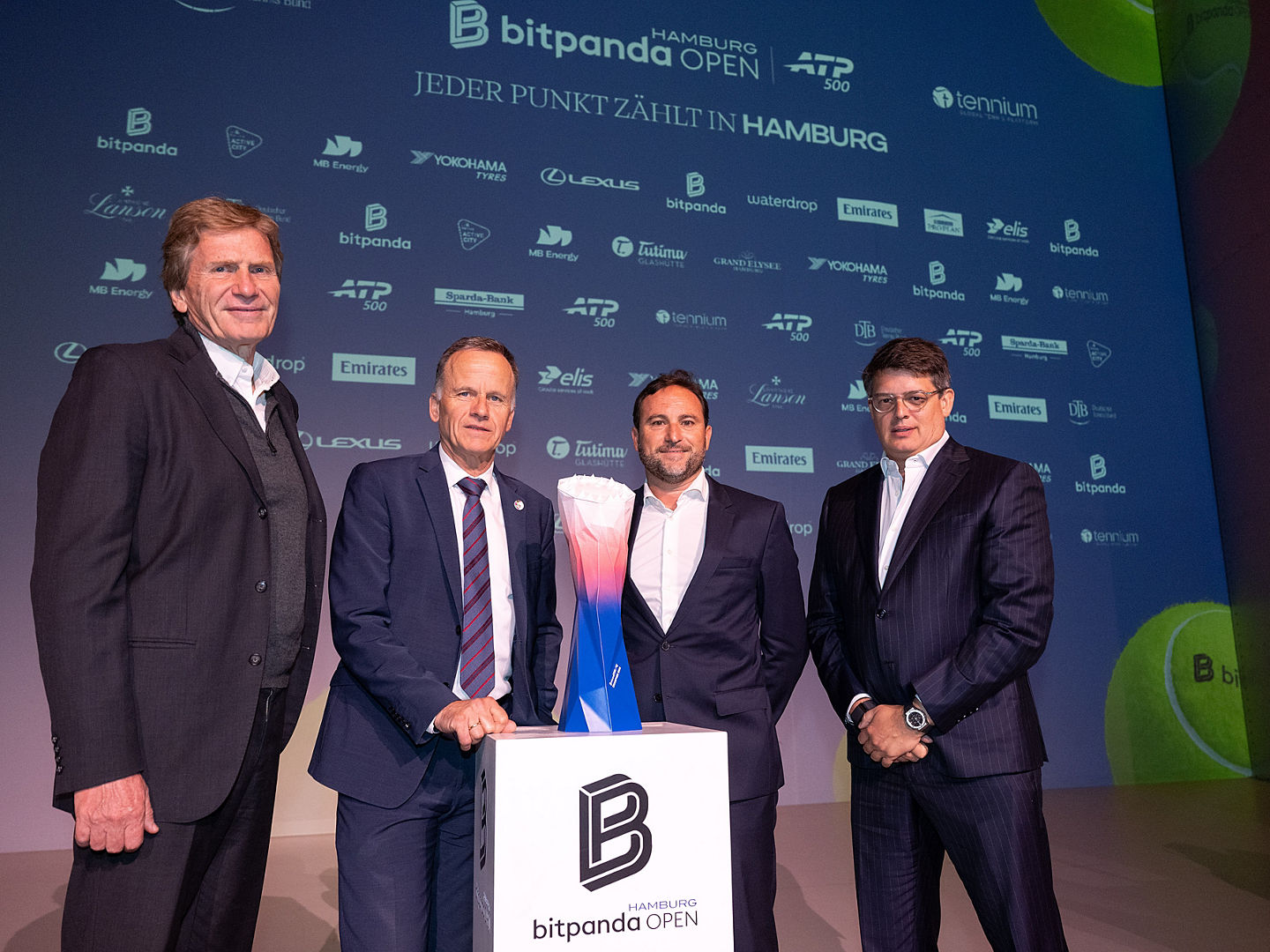 Pressekonferenz für die Vorstellung der Entry List der Hamburg Open 2026.