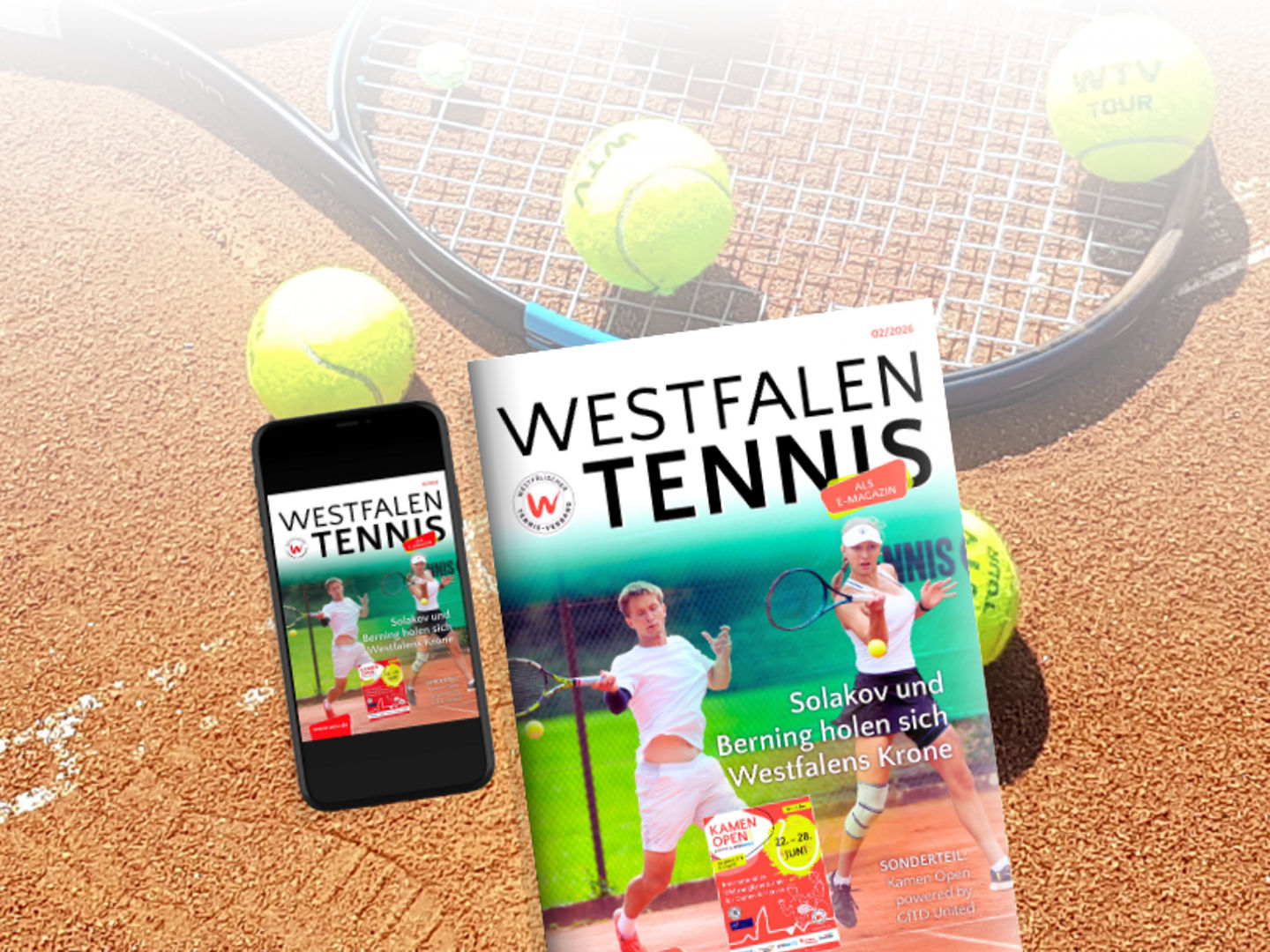 Westfalen Tennis Homepage Symbolbild