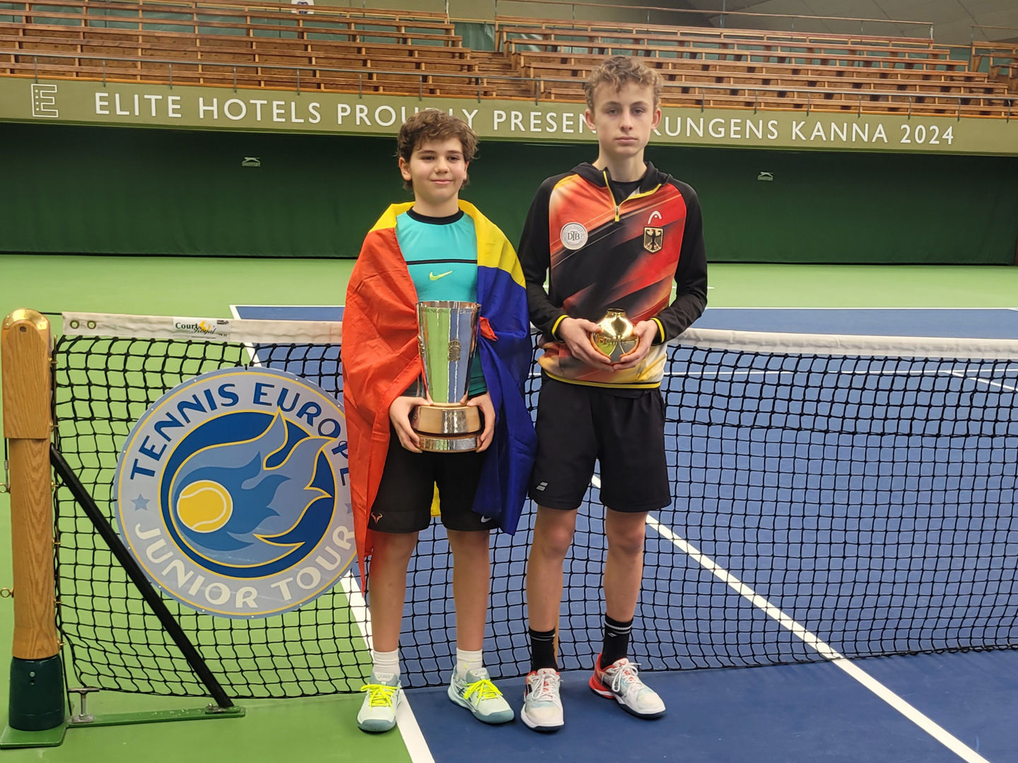 Johann Nagel-Heyer. In Stockholm zweiter Platz, die U14-Rangliste führt er an