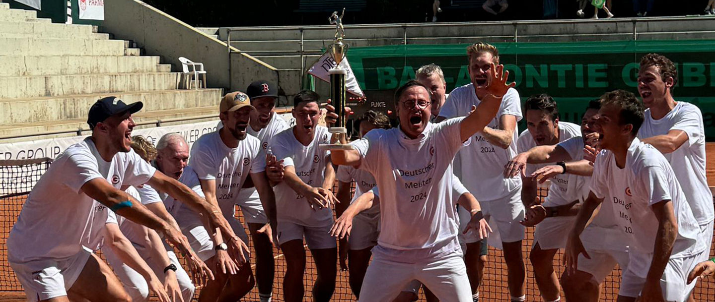 Der TC Großhesselohe wird zum ersten Mal in der Vereinsgeschichte Deutscher Meister. 