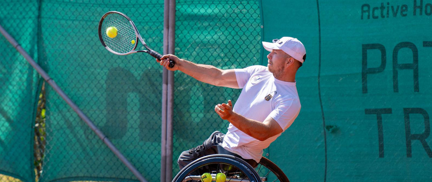 Rollstuhl Tennis
