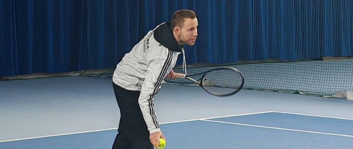 Spielte eigentlich mit rechts: Tobias Gruschka