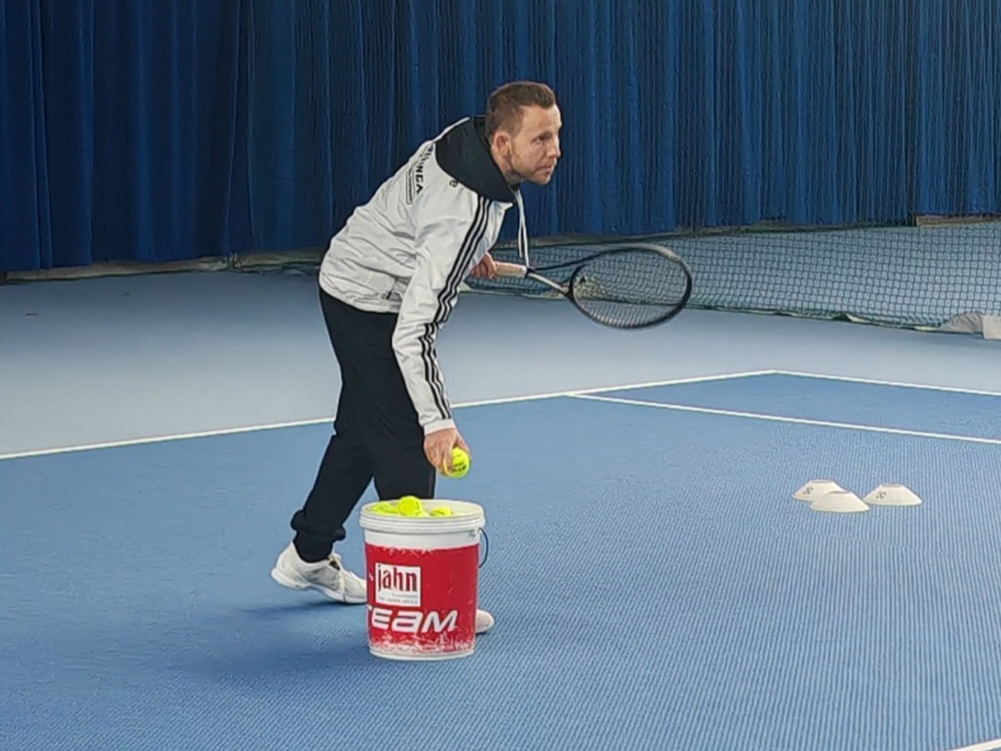 Spielte eigentlich mit rechts: Tobias Gruschka