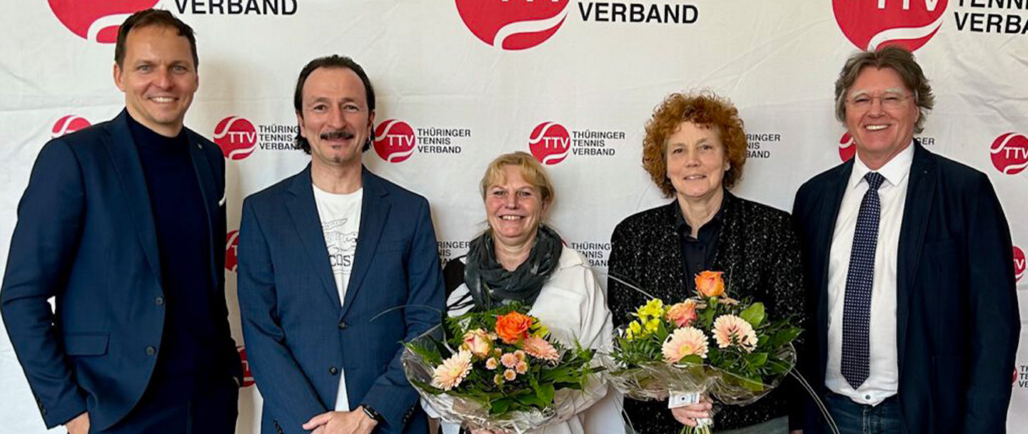 neu gewählte Präsidium des Thüringer Tennis-Verbandes e.V.