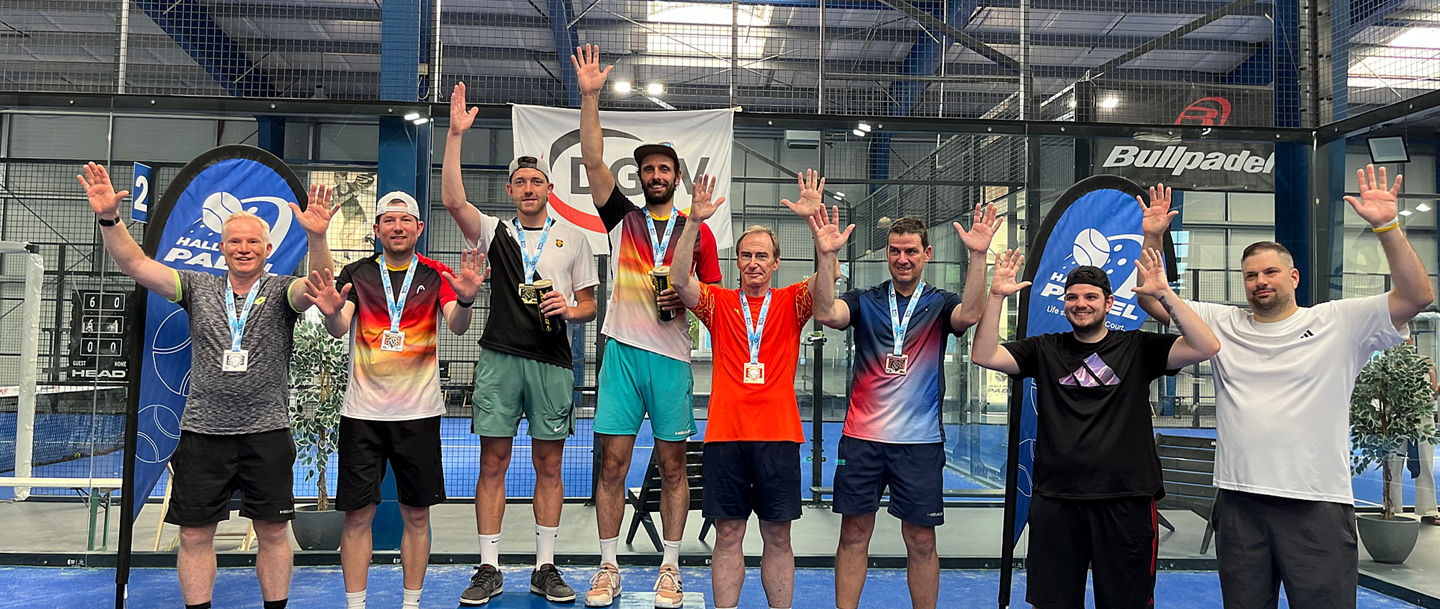 Siegerehrung Gehörlosen Meisterschaft Padel