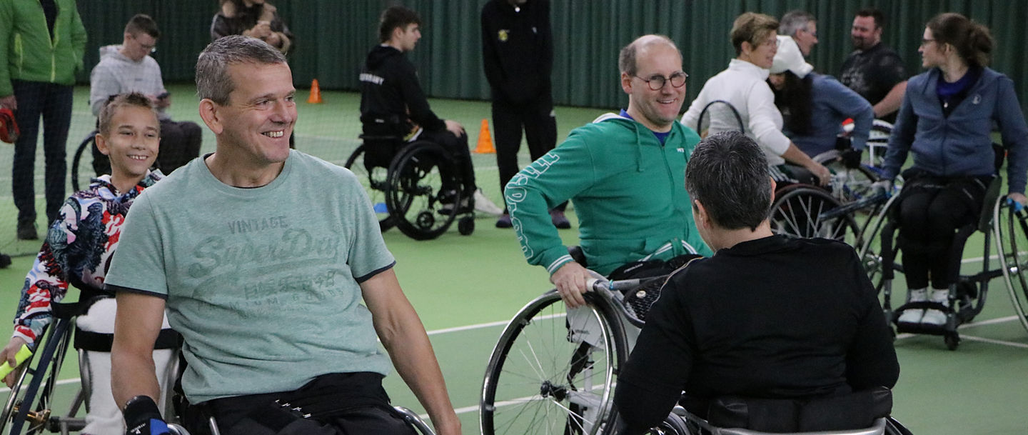 Spaß & Gemeinschaft standen beim 5. Rollstuhltennis-Workshop in Leverkusen im Fokus