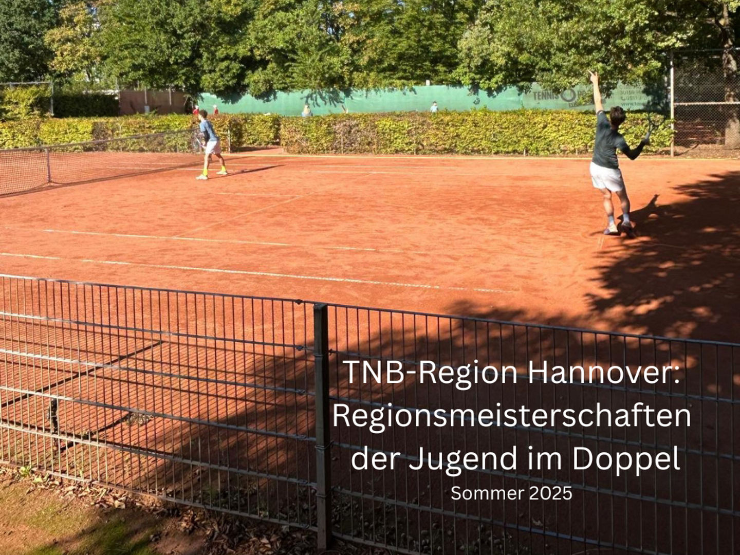 Starker Nachwuchs der TNB-Region Hannover: Unsere Jugend-Regionsmeisterschaften im Doppel