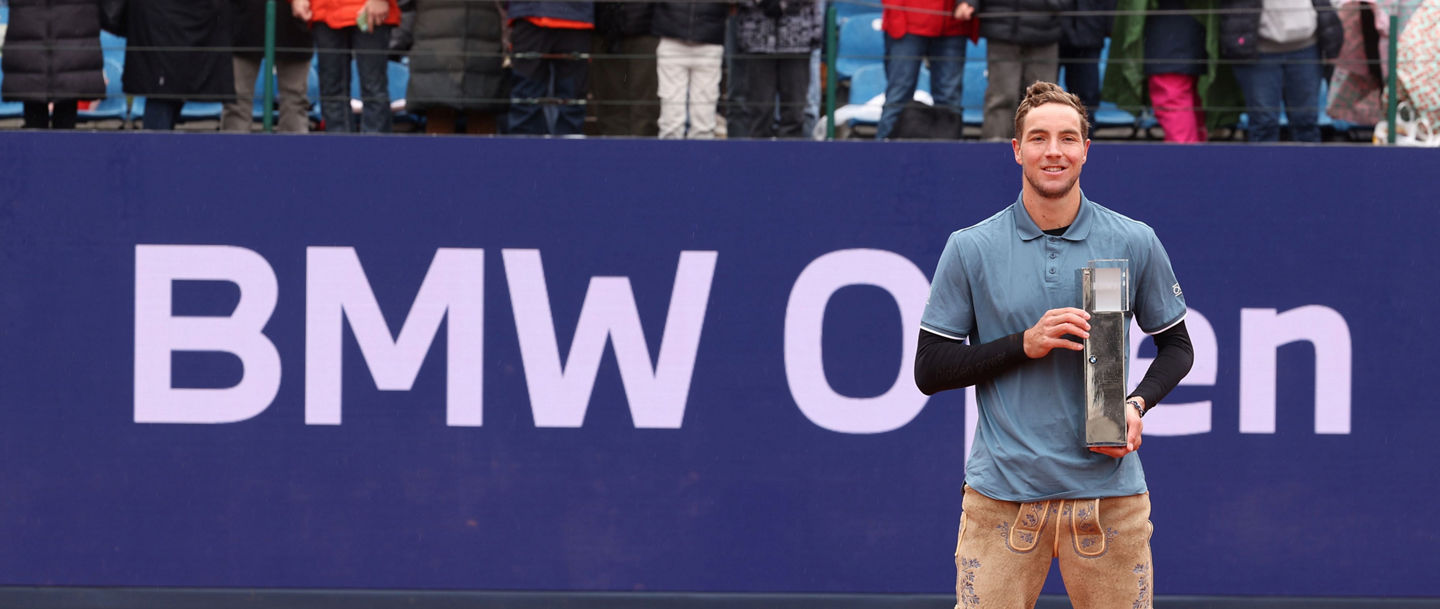 Jan-Lennard Struff mit seinem ersten ATP-Tour-Titel