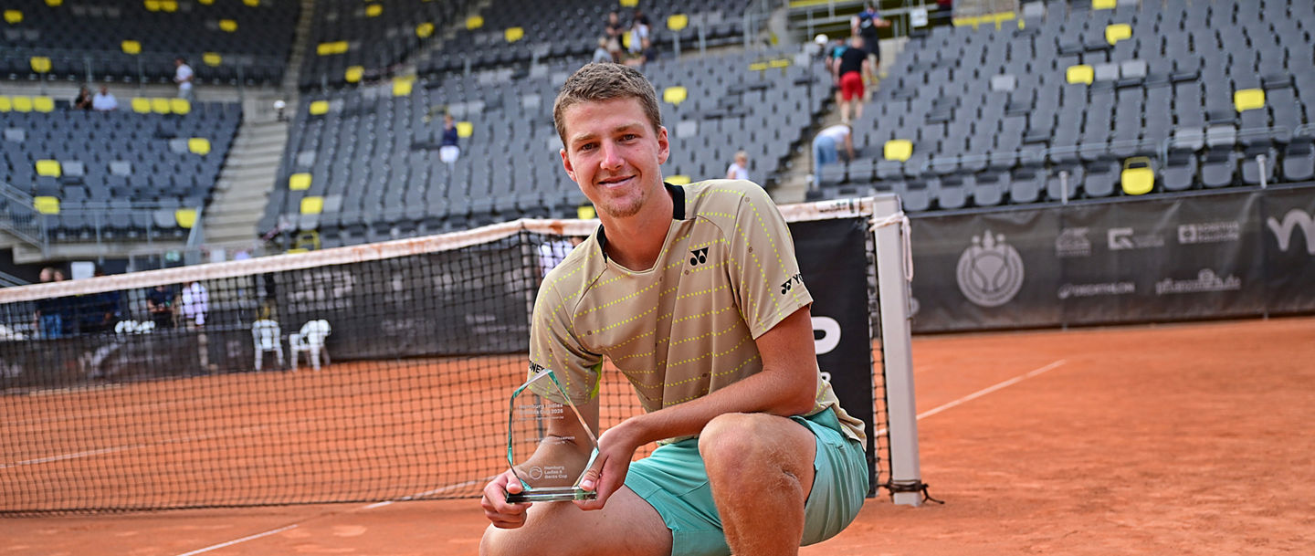 Sieger Jan Kumstat (Tschechien)
Hamburg, 16.08.2026, Tennis, ATP Challenger und ITF, Ladies & Gents Cup 2026, Combined Event, Einzel, Finale