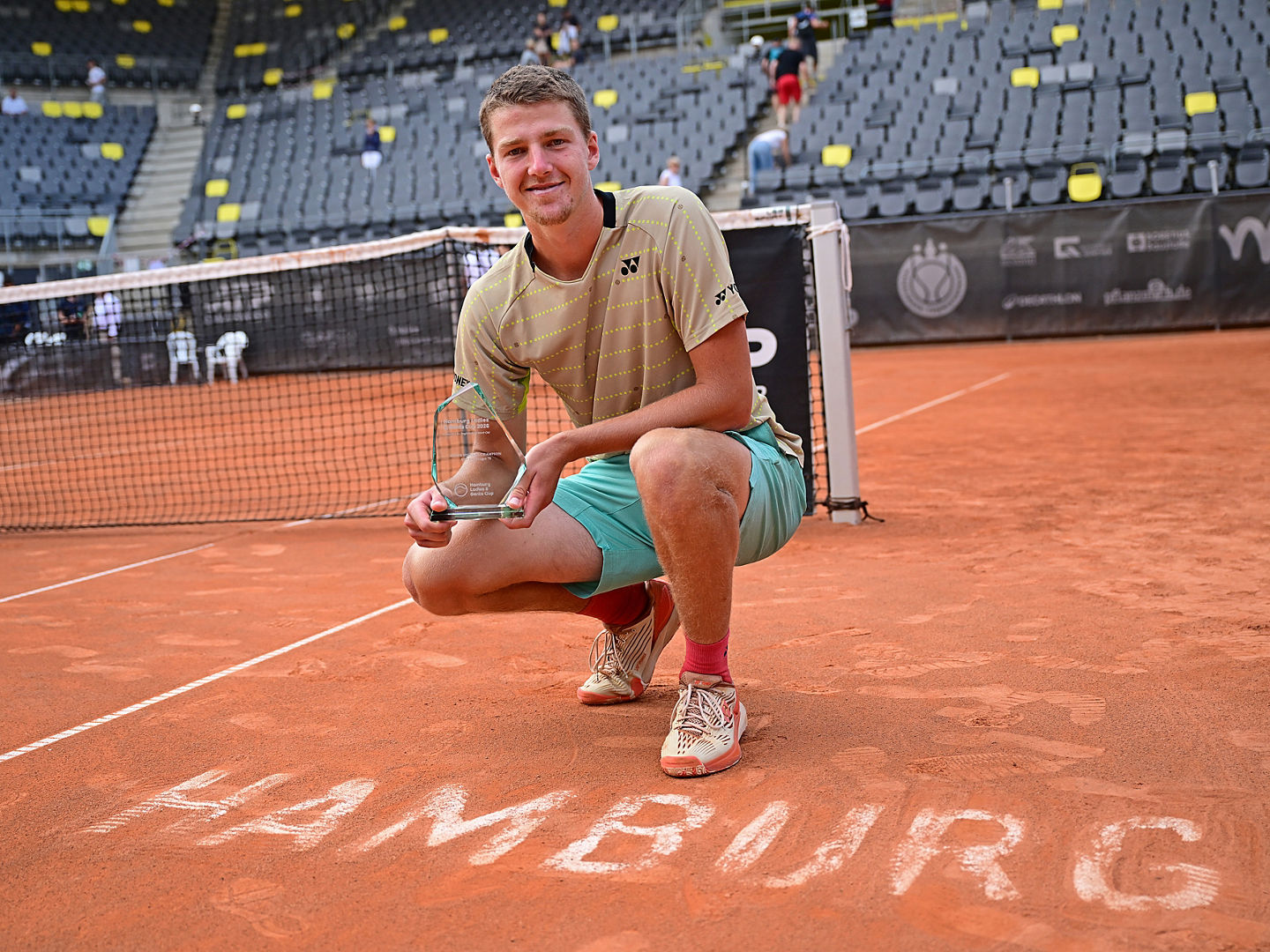 Sieger Jan Kumstat (Tschechien)
Hamburg, 16.08.2026, Tennis, ATP Challenger und ITF, Ladies & Gents Cup 2026, Combined Event, Einzel, Finale