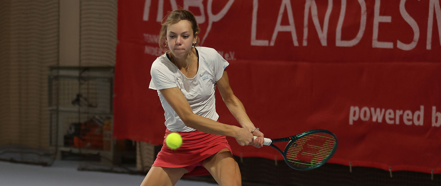 Im Damenfeld mit klarer TNB-Prägung erreichte Neele Fredrich (Braunschweiger THC) als einzige Vertreterin aus Niedersachsen-Bremen das Finale