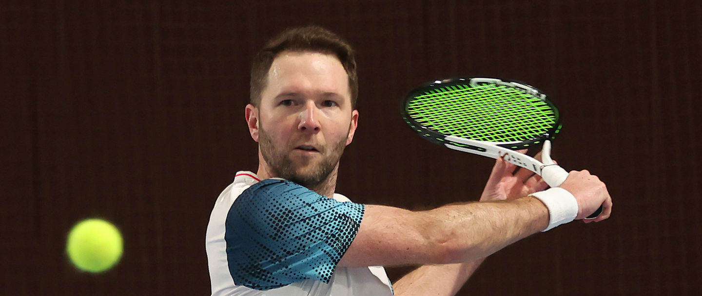 Der ungesetzte Christoph Münster holte sich ein wenig überraschend den H40-Landesmeistertitel 