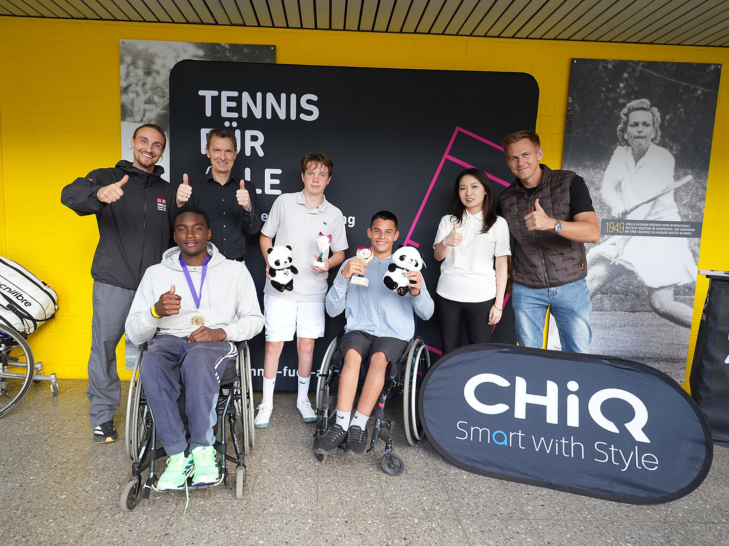 Die Sieger der Cologne Junior Wheelchair Tennis Open 2026 