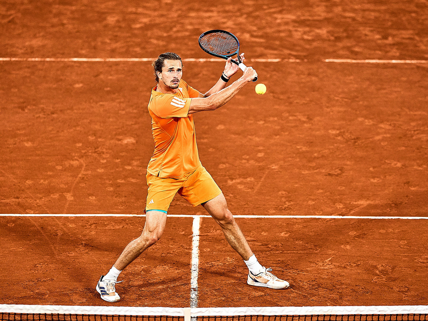 Alexander Zverev beim Training in Roland Garros 2026