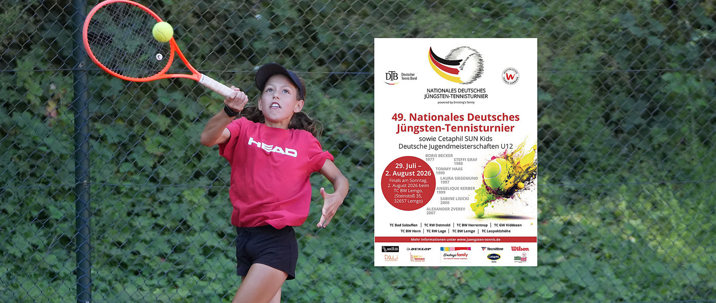 Carina Andrita (TC BW Soest) geht in der U11 an den Start