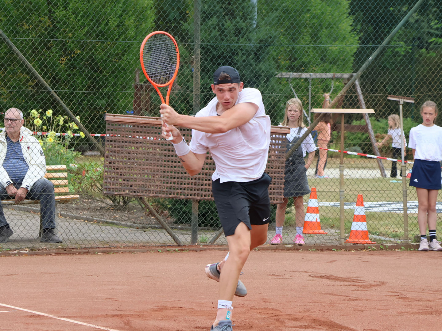 Niklas Schell bei den Handorf Open