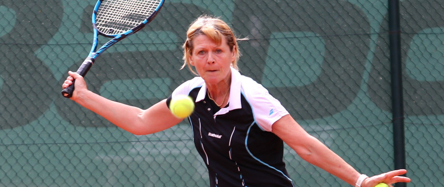 Auch Barbara Nowak trat bei den Seniorenmeisterschaften an.