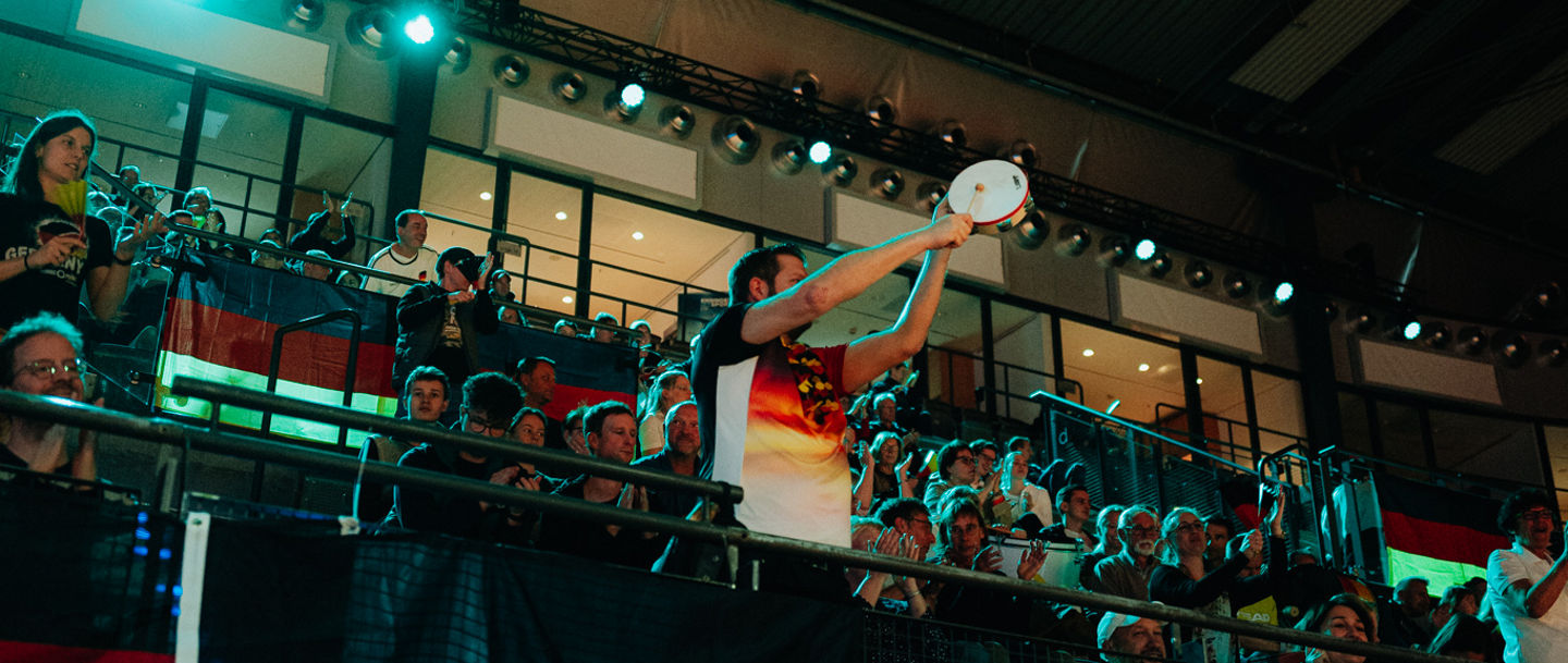 Fans beim Billie Jean King Cup 2023 in Stuttgart.