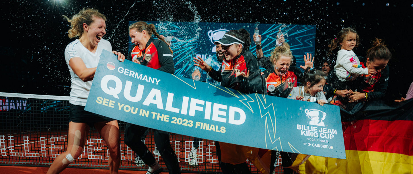 Billie Jean King Cup 2023 in Stuttgart mit dem DTB