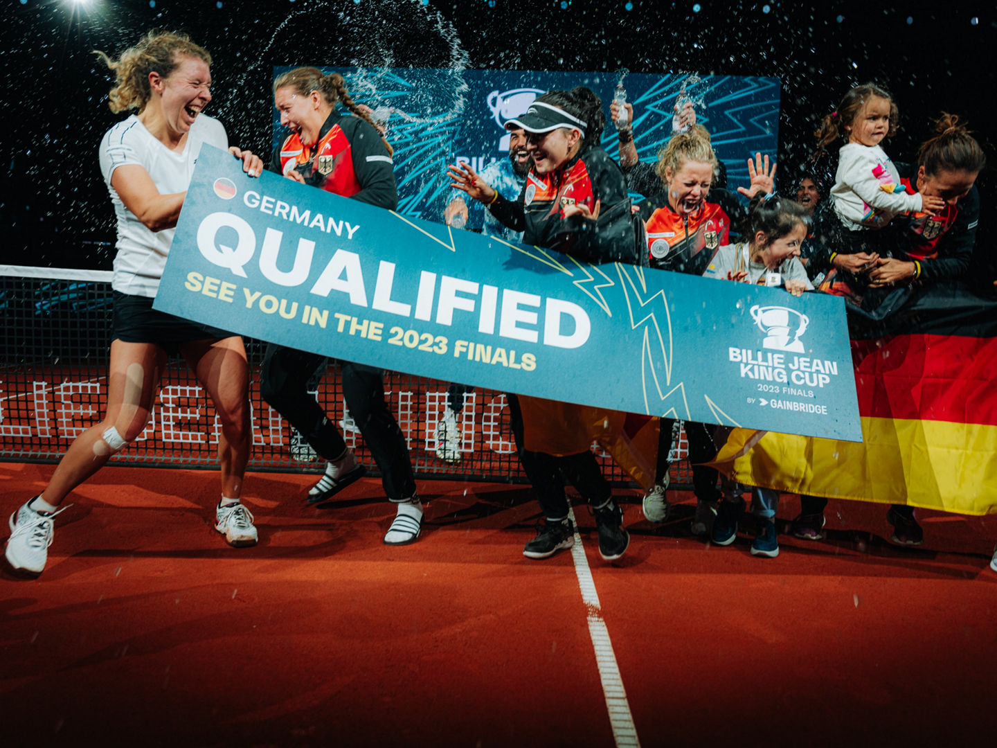 Billie Jean King Cup 2023 in Stuttgart mit dem DTB