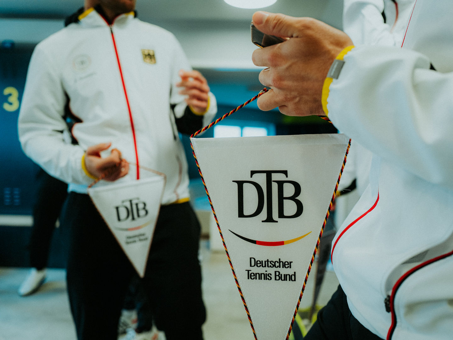 Der Davis Cup in Hamburg mit dem DTB.18.09.2022Abdruck+jede Verwendung ohne Zustimmung vom DTB oder Philipp Reinhard ist untersagt.