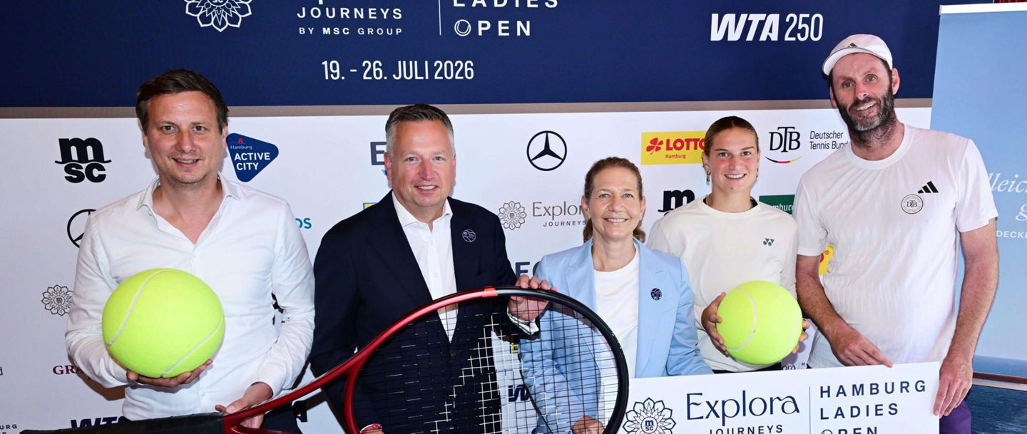 Jetzt kann es losgehen: Für viele deutsche Spielerinnen gab es eine Wildcard für die Hamburg Open