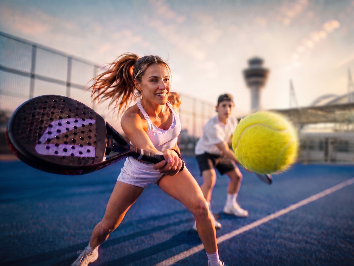 Padel Days am Flughafen in München