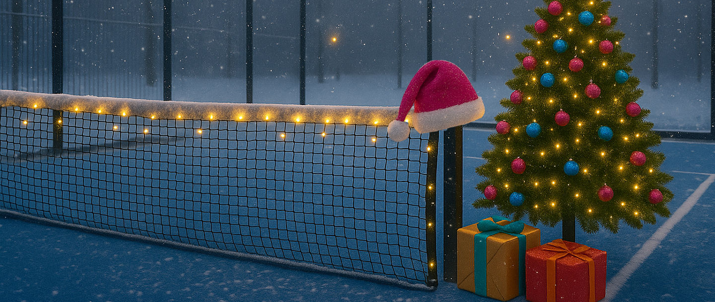 Padelcourt Weihnachten