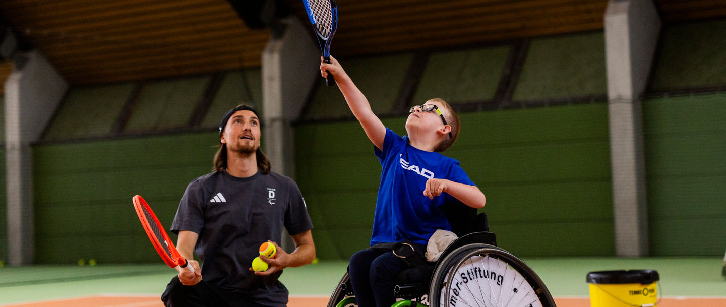 Das „Para Tennis Nachwuchs-Camp“ fand erstmalig statt