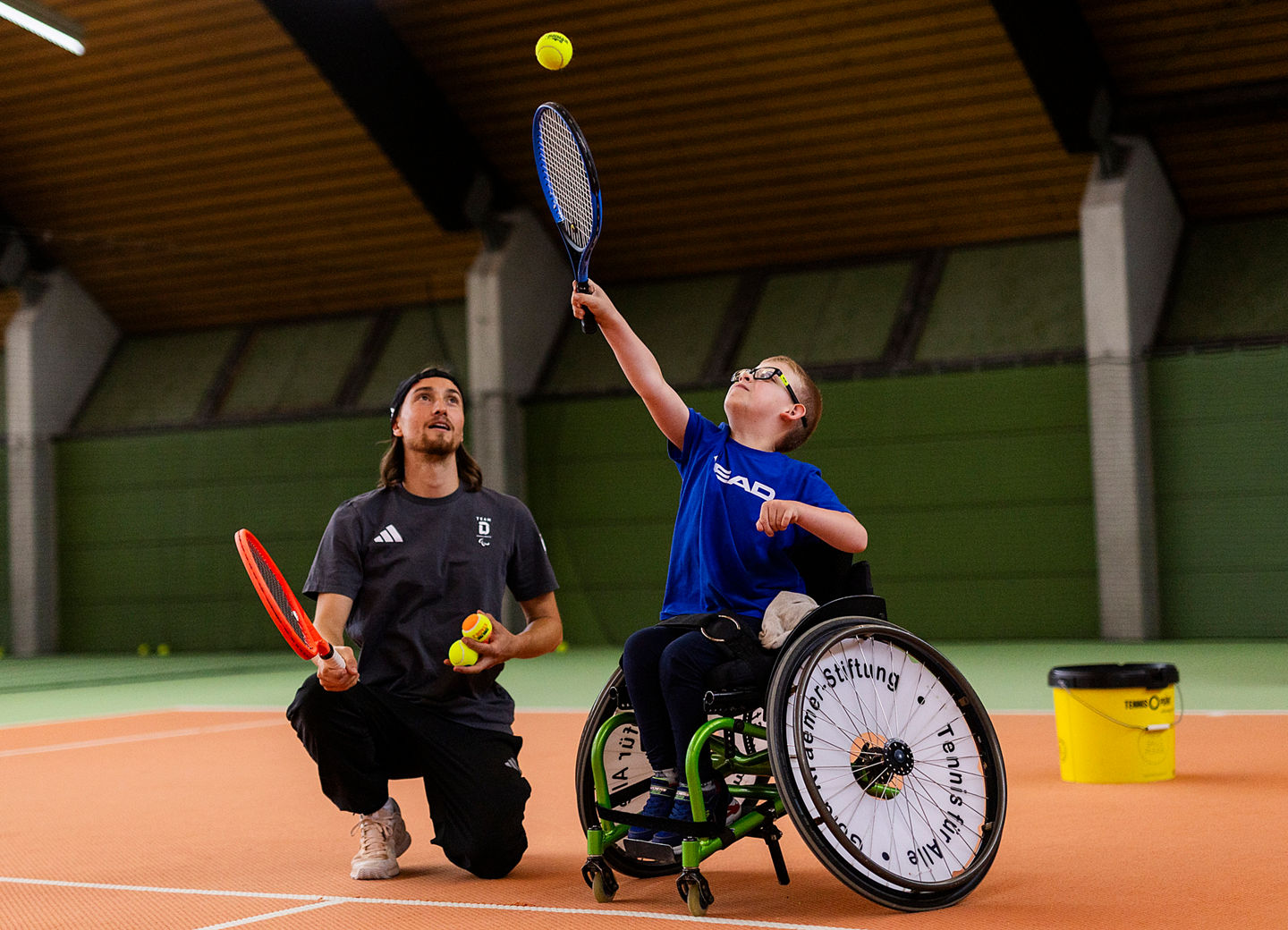 Das „Para Tennis Nachwuchs-Camp“ fand erstmalig statt