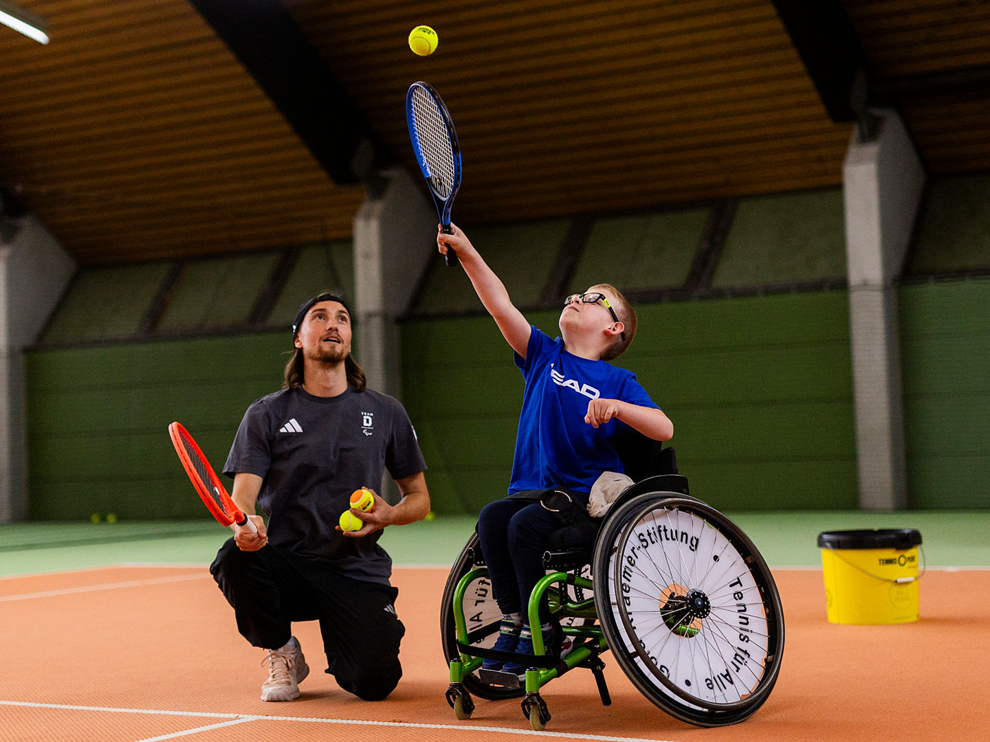 Das „Para Tennis Nachwuchs-Camp“ fand erstmalig statt