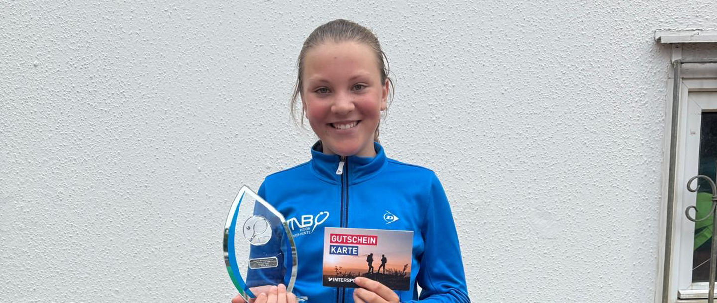 Philippa Louise Janssen Regionsmeisterin U12