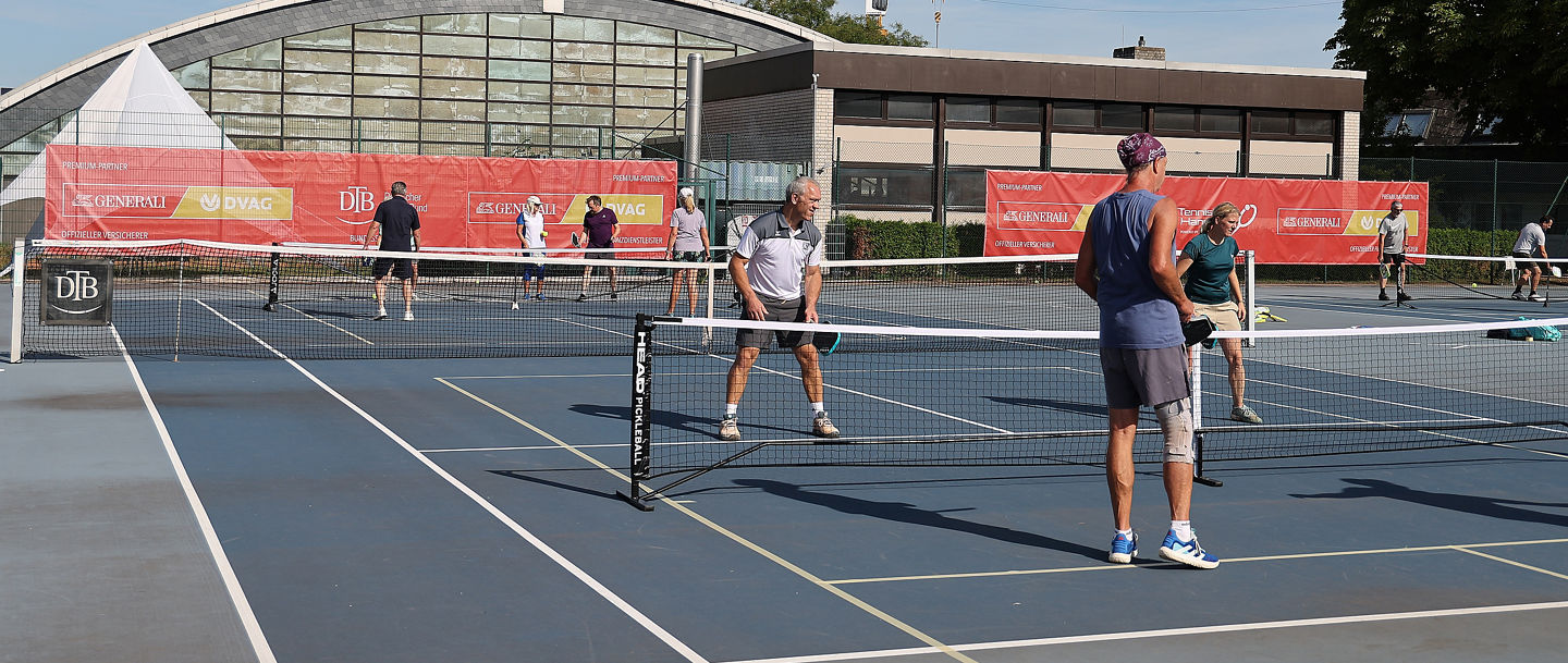 Auf der Anlage der TennisBase und des HTV Hannovers wird Racketsport neu gedacht