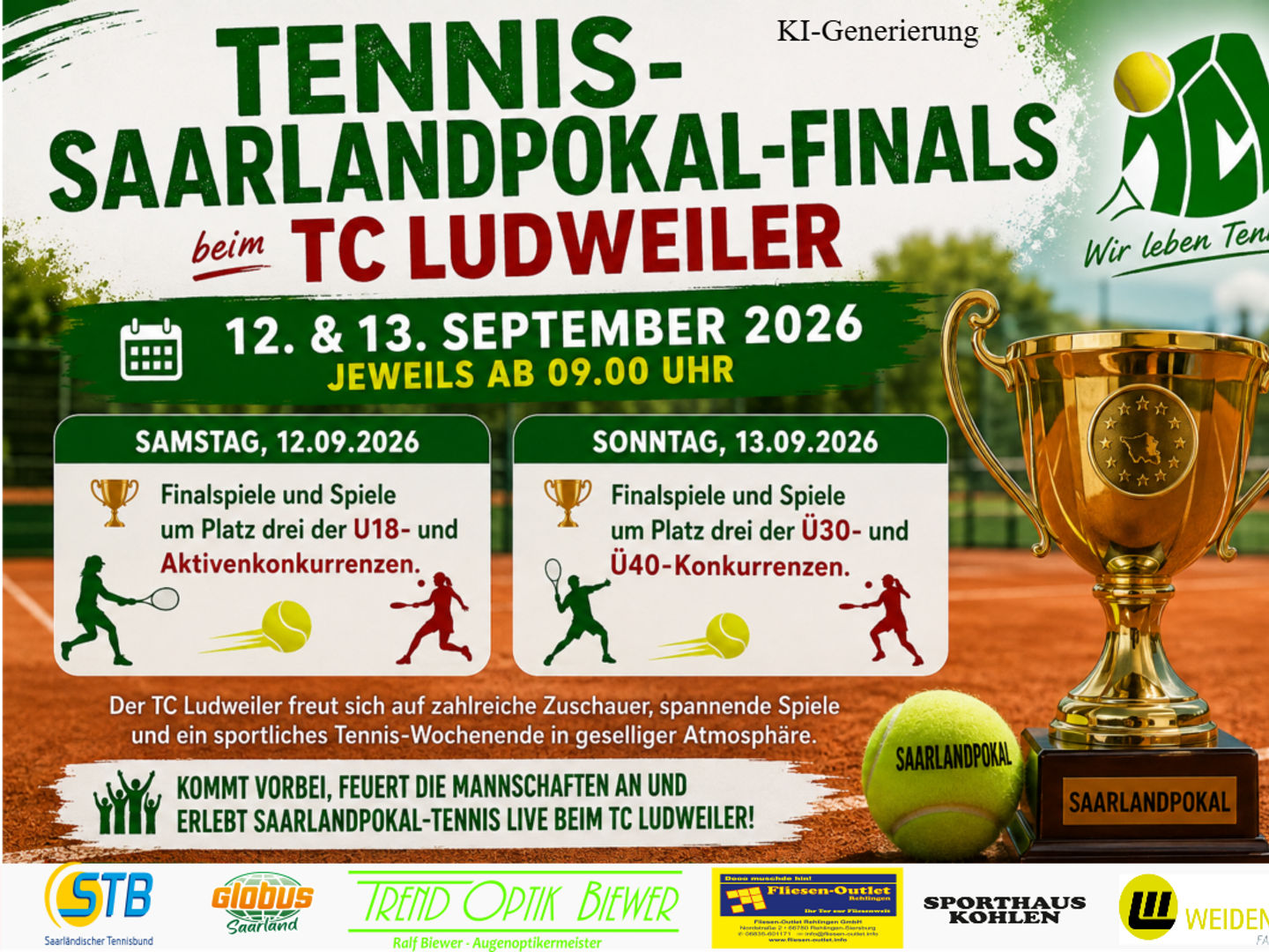 Tennis Saarlandpokal-Finals