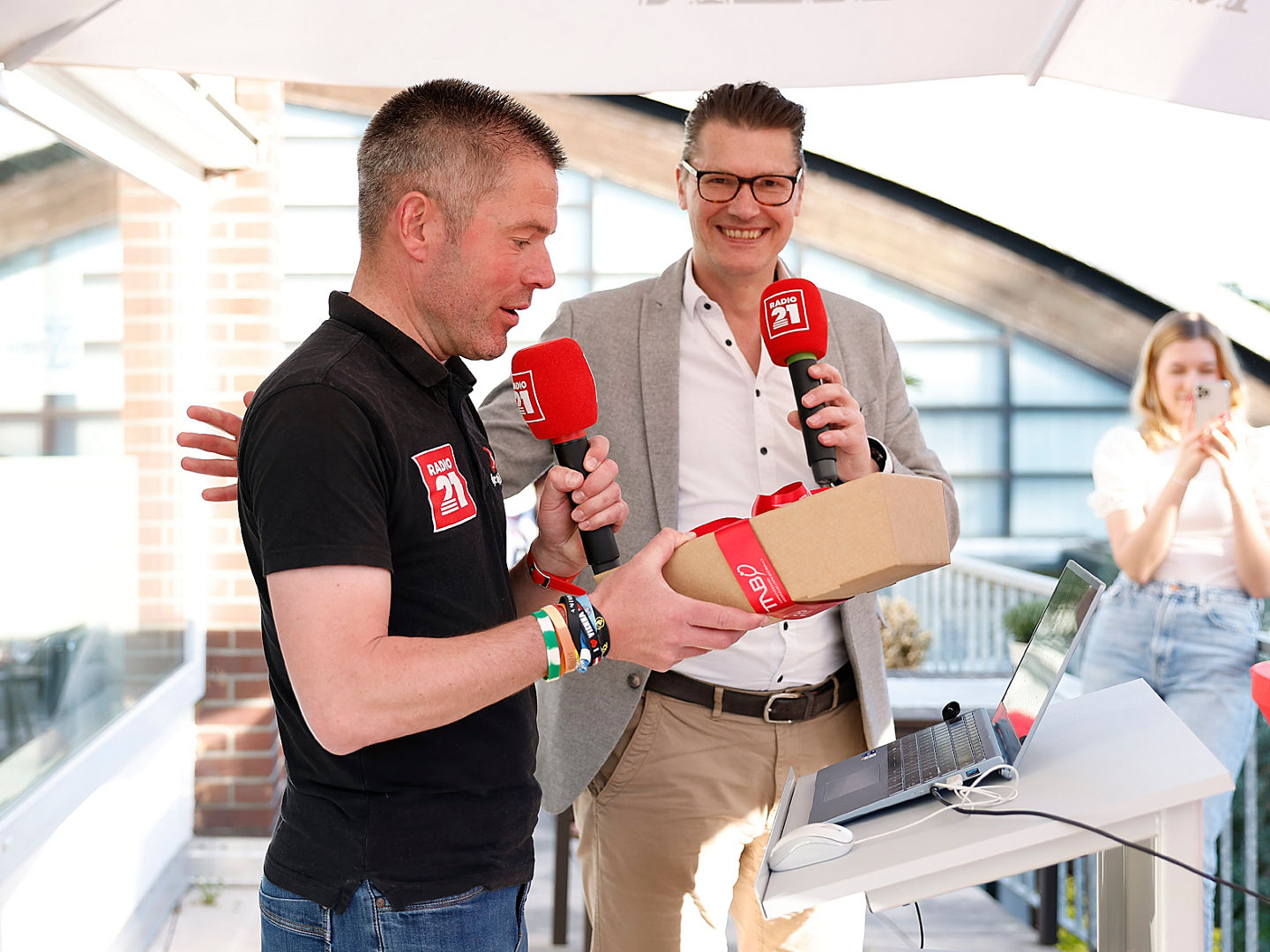 TennisTalk im Rahmen der RADIO 21 Open powered by Solarservice Norddeutschland