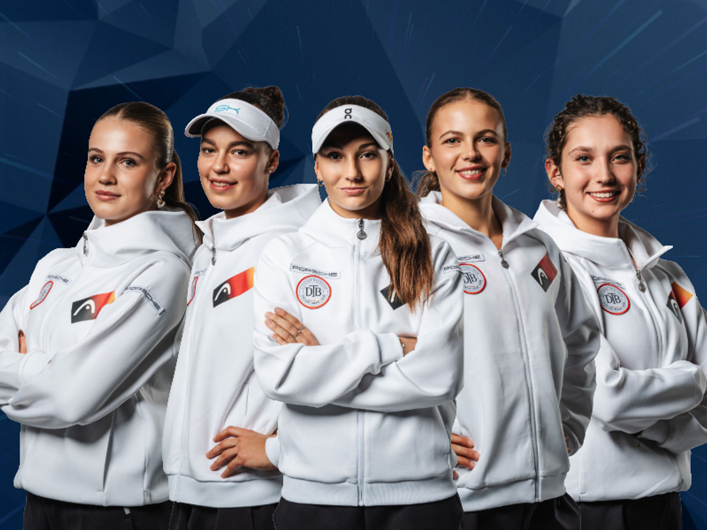 Porsche Talent Team 2026 (Mariella Thamm, Tessa Brockmann, Julia Stusek, Eva Bennemann, Sonja Zhenikhova)