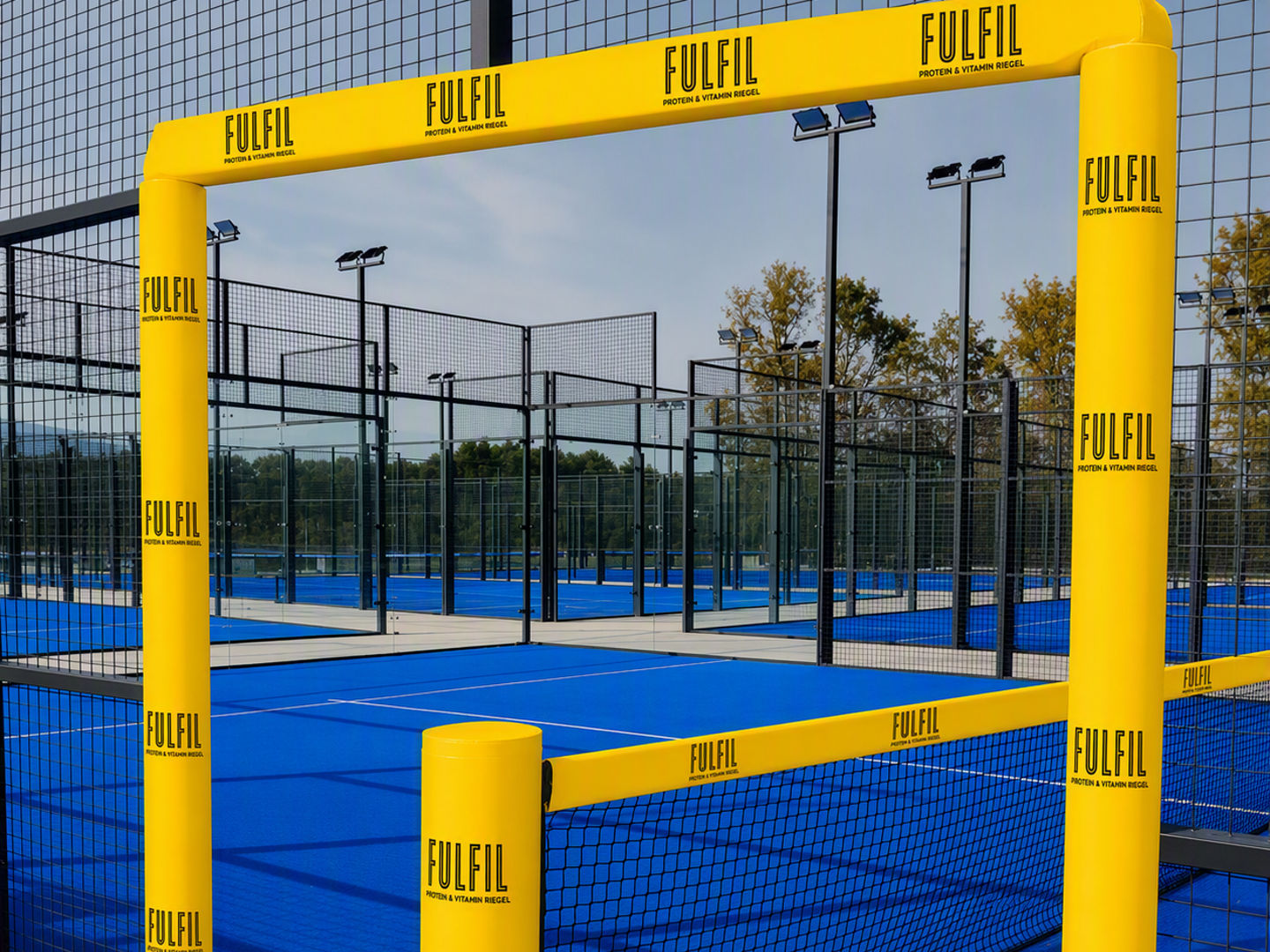 FULFIL Padel-Court (KI generiert)