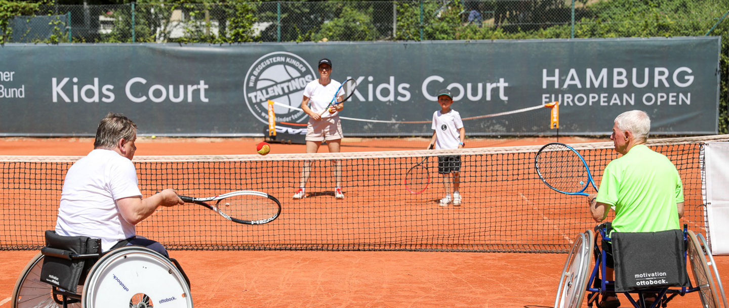 Rollstuhltennis, Hamburg European Open 2019, ATP 500, Hamburg, 26.07.2019, Foto: Claudio GÃ¤rtner