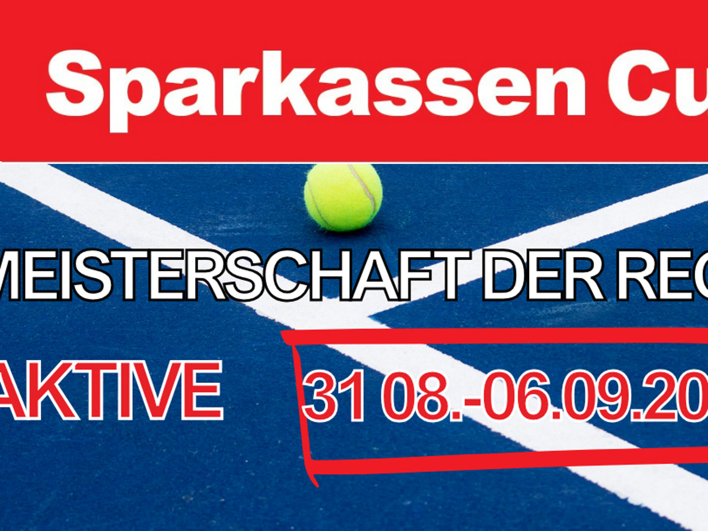 Sparkassen Cup 2026 - Aktive