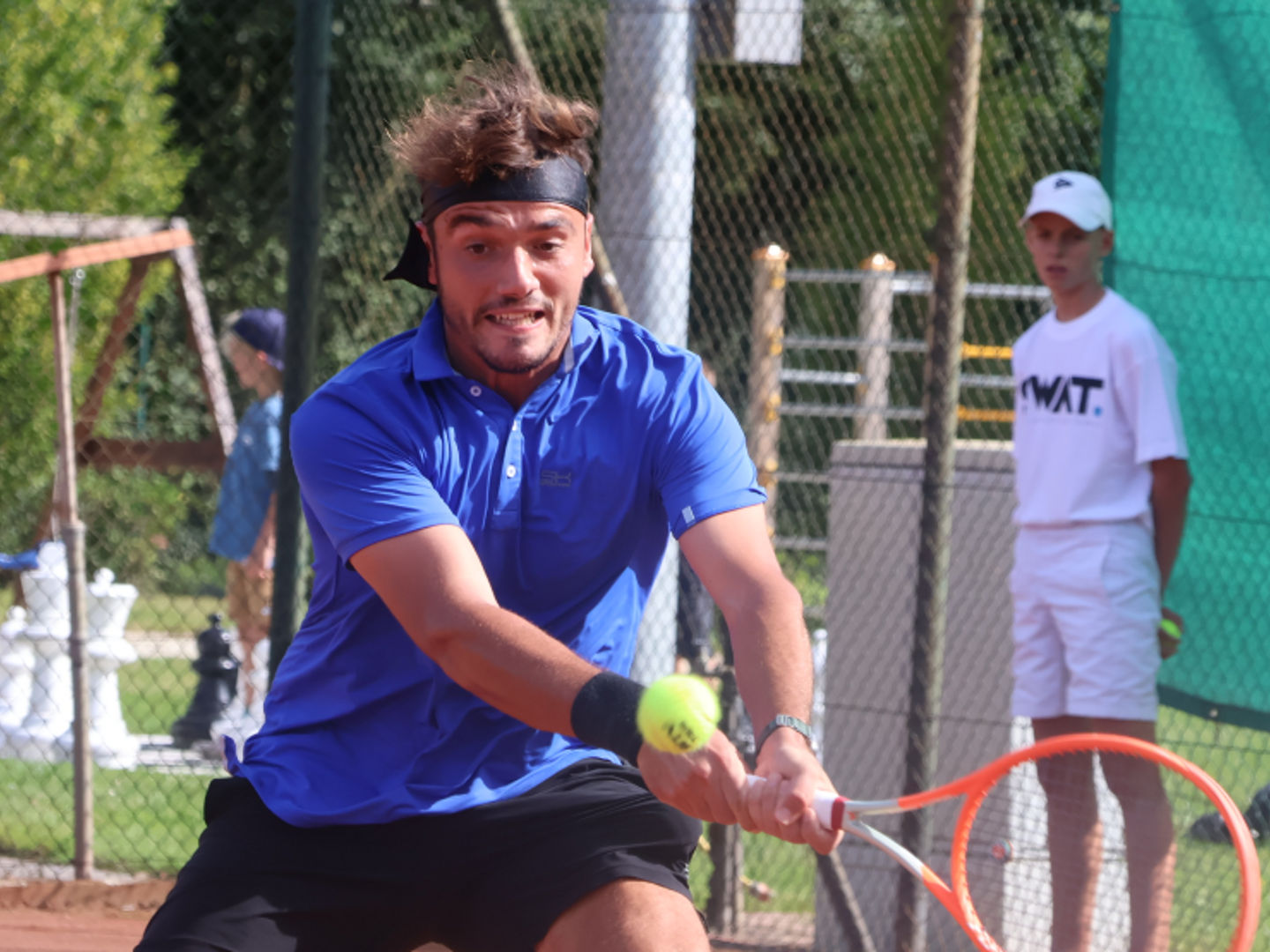 Robin Sanz vom TC Iserlohn bei den Handorf Open 2024